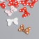 Decor tree for creativity "bow in peas" set of 25 pcs mix 1.2x1.6 cm