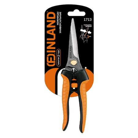 Sadovy scissors, 8.6 "(22 cm), with plastic handles," finland "-1