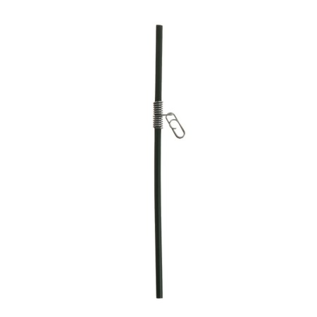 The opposite is straight, 15 cm, the color is green, 10 pcs.-1