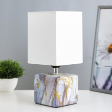 Safari table lamp E27 40W violet 12.5x12.5x29 cm Risalux