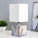 Safari table lamp E27 40W violet 12.5x12.5x29 cm Risalux