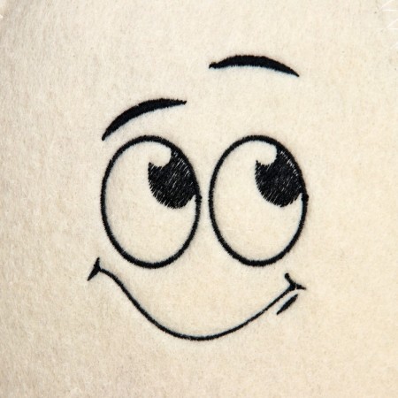 Bath cap with embroidery "Smile 4"-1