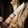 Hunting knife "Taezhik" 22cm, blade 110mm/3.8mm, tree