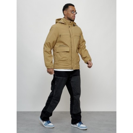 Sports male jacket, size 52, beige color-10