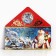 Money envelope "Happy New Year", Santa Claus, embossing, 16.5 x 8 cm, New Year
