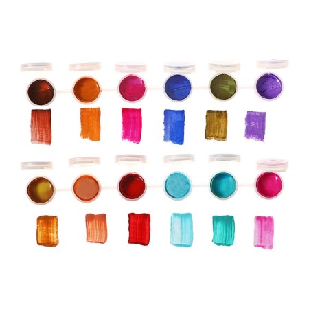 Acrylic paint, set 24 colors x 3 ml, calligrata, frost -resistant, in a package-6