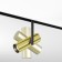 Technical TR005-2-12W3K-BBS, LED, 12 W, 193x160x232 mm, 844 lm, 3000k, black, brass
