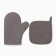 Kitchen Ethel kitchen, gray color, mittens-output 18x29 cm, rushing 19x19 cm