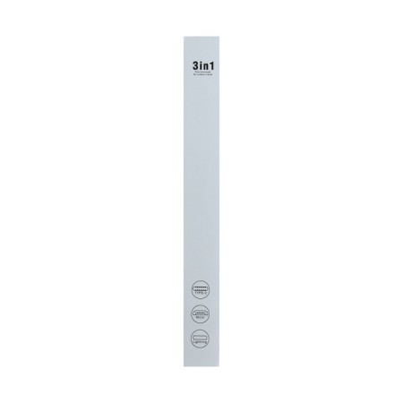 Cable keychain 3 in 1, microUSB/type -c/lightning - usb, 2.4 a, beige-4