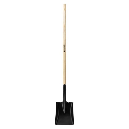 Shovel of soviet, rectangular, l = 150 cm, wooden lacquered stalk, luxe-1