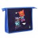 A5 notebook folder on a zipper on top plastic PM-A5-29 UNIV "September 1: animals"