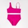 Female Separate swimsuit with minku inserts pink color, size 44