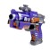 Blaster "Titan", transforms, shoots with soft bullets, purple color