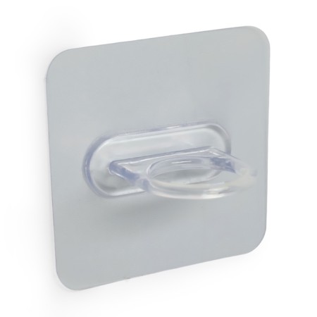 Holder with an adhesive surface of the tundra, d = 25 mm, 68x68 mm, transparent-22