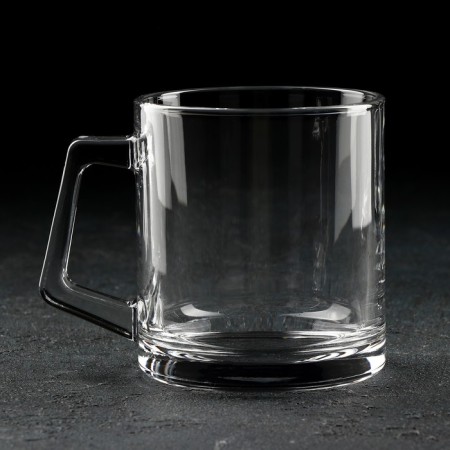 Set of glass mugs BASIC, 370 ml, 2 pcs-2