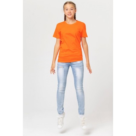 T -shirt for a boy, height 104 cm, orange color-2