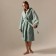 Terry robe with a hood Women's SL Home: Basic "Azzura", Rr. M, 100% HL, 420 g/m2