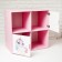 Roader with the doors "Pony", 60 × 60 cm, pink color