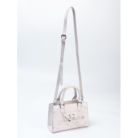 Female bag, 20*8*14, lightning departure, belt lengths, white-1
