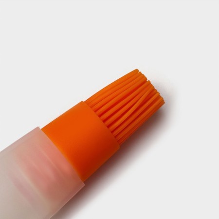 A brush with a reservoir for oil “phobos”, 19 cm, orange color-2