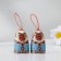 Matryoshka bell is small, horse, 5 cm