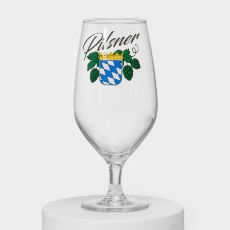 A set of glass glasses for beer “TIME TIME. Crafts Bir ", 500 ml, 570 ml, 580 ml, 4 pcs-1