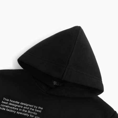 Set for a boy (sweatshirt, trousers), black color, height 104 cm-1