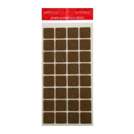 Field of the handle 25x25 mm, 32 pcs., Brown color-2