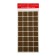 Field of the handle 25x25 mm, 32 pcs., Brown color