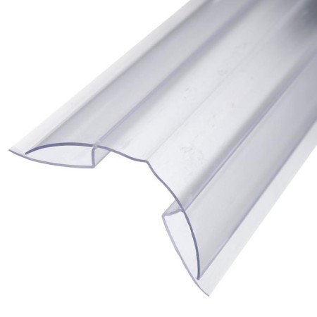 Skate profile 120 °, for polycarbonate thickness 4-6 mm, length 6 m, transparent-1
