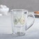 A set of mugs "Avocado", 300 ml, in gift packaging, 2 pcs, drawing mix