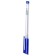 Ballic handle 1.0 mm, blue rod, transparent triangular body, blue cap.