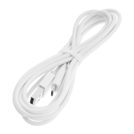 Hoco X1, microUSB - USB, 2.4 A, 2 m, white cable-2