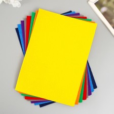 A set of soft felt 