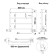 Electric Implementer Indigo ARC, 500x500 mm, hidden installation, white