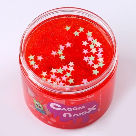 Slime Plus "Sea", with sparkles and balls, assorted-4