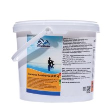 Chlorine tablets for prolonged disinfection of water in the basin Kemochlor T-t-tablet (200 g) 5 kg