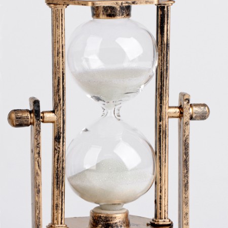 Sanding clock "Mir", souvenir, 16 x 9 x 14 cm-2