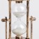 Sanding clock "Mir", souvenir, 16 x 9 x 14 cm