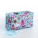 Cosmetic bag with lightning, blue/multi -colored color