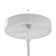 Lamp Bayerlux "Flower" 1x40W E27 white 18x18x100 cm.