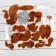 Set for creating a toy from Plush "Squirrel" + Needle, Instructions