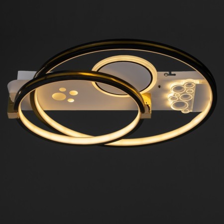 Luer with DPD "Simp" LED 126W black and white 50x50x10 cm Bayerlux-2