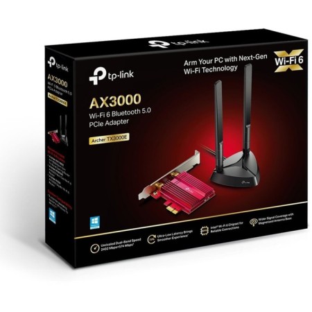 WIFI + Bluetooth TP-Link Archer TX3000E AX3000 PCI Express (Ant. Vnesh.) 2,10047-6
