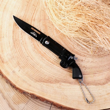 Folding “Revolver” knife 15.3cm, blade 65mm/1.5mm-1