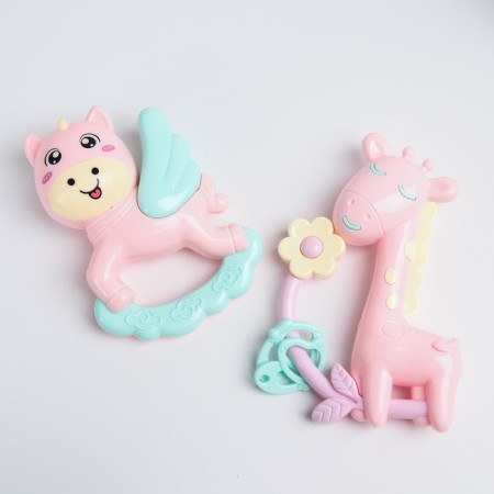 A set of rattles "Tenderness", in a purse, 6 pcs., Color mix, crush me-1