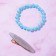Elastic band and hair clip "Shine Bright"