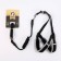 The set is soft slopes, a leash 120 x 1 cm with a swivel, s, Osh 26-67 cm, og 26-67 cm, black
