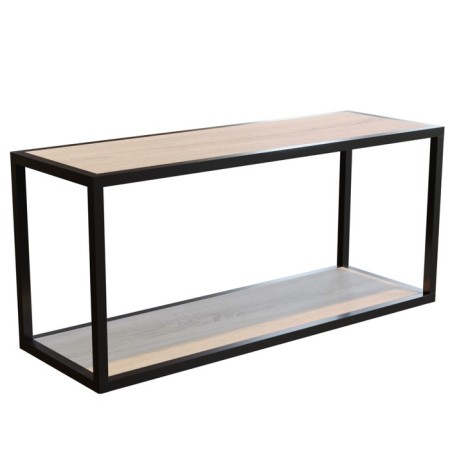 Hinged shelf 800, 800x250x360, black muar/oak sonom-3