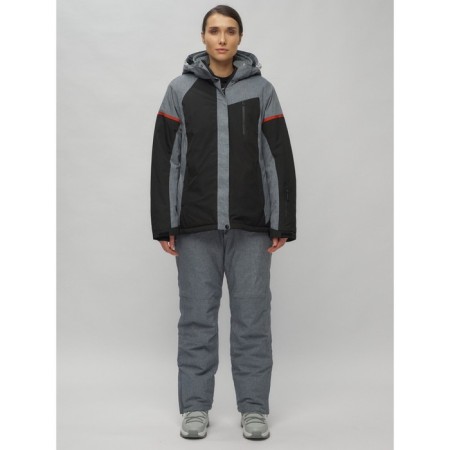 Ski suit female, size 60, black color